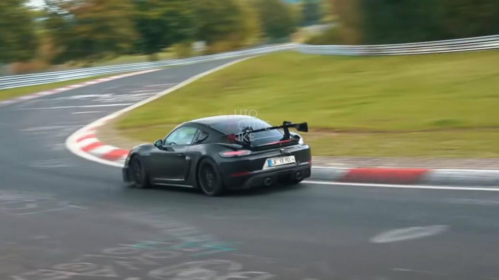 Οι εκτεταμένες δοκιμές της Porsche 718 Cayman GT4 RS (+vid)